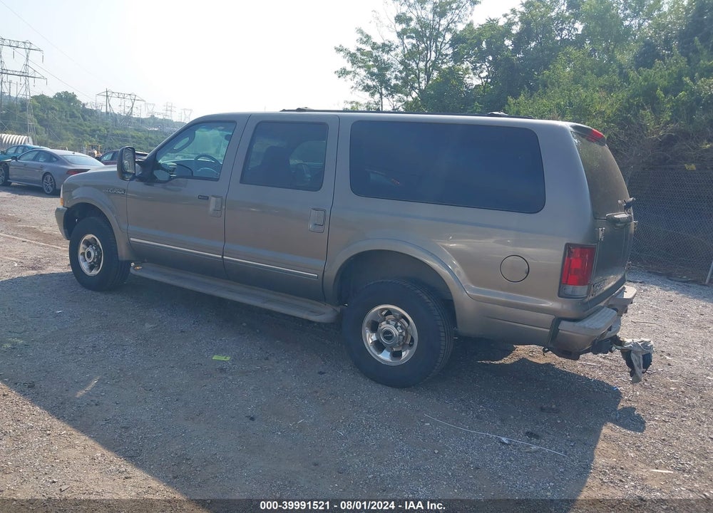 2003 FORD EXCURSION VIN: 1FMSU41S73EA24416