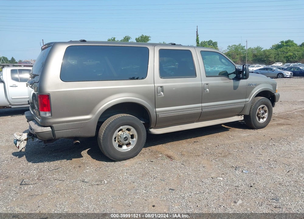 2003 FORD EXCURSION VIN: 1FMSU41S73EA24416