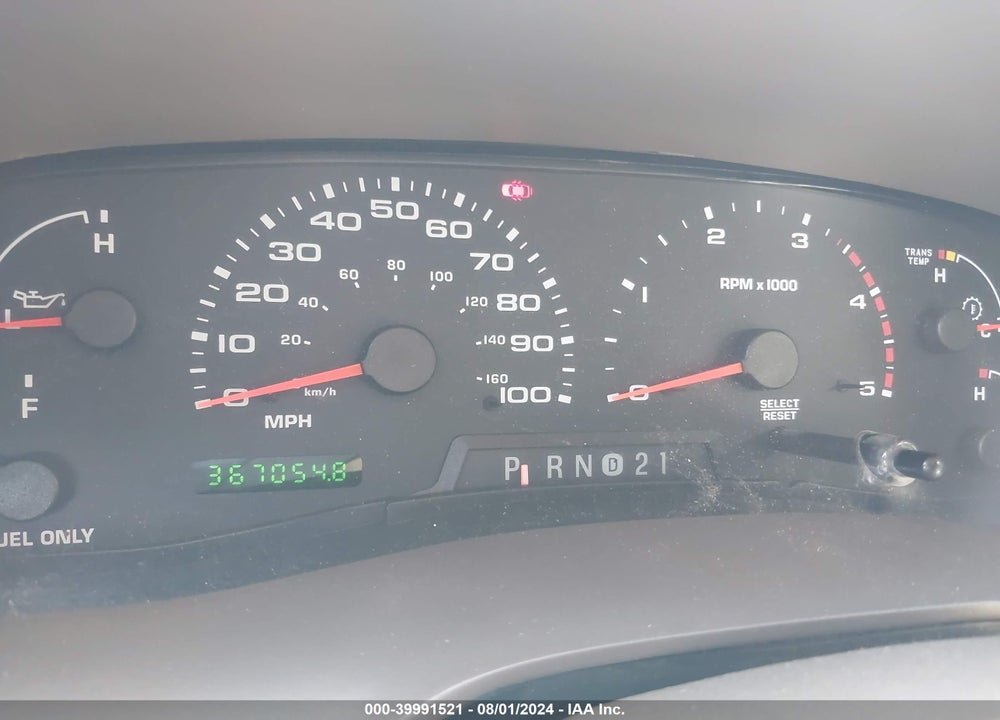 2003 FORD EXCURSION VIN: 1FMSU41S73EA24416