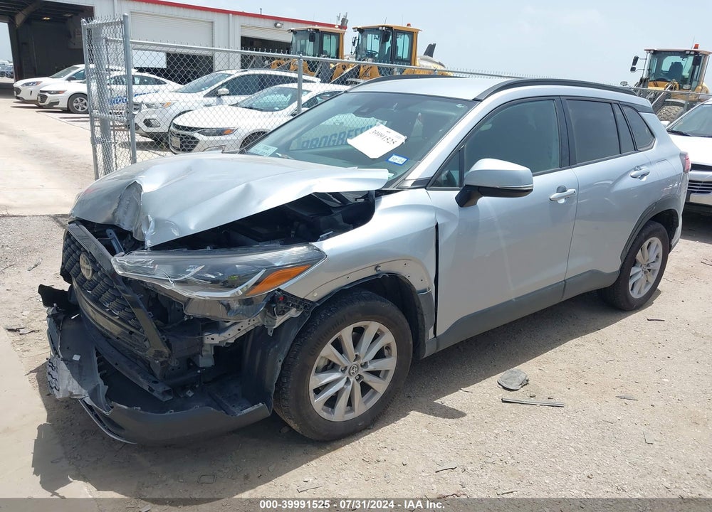 2022 TOYOTA COROLLA CROSS LE VIN: 7MUCAAAG4NV021827