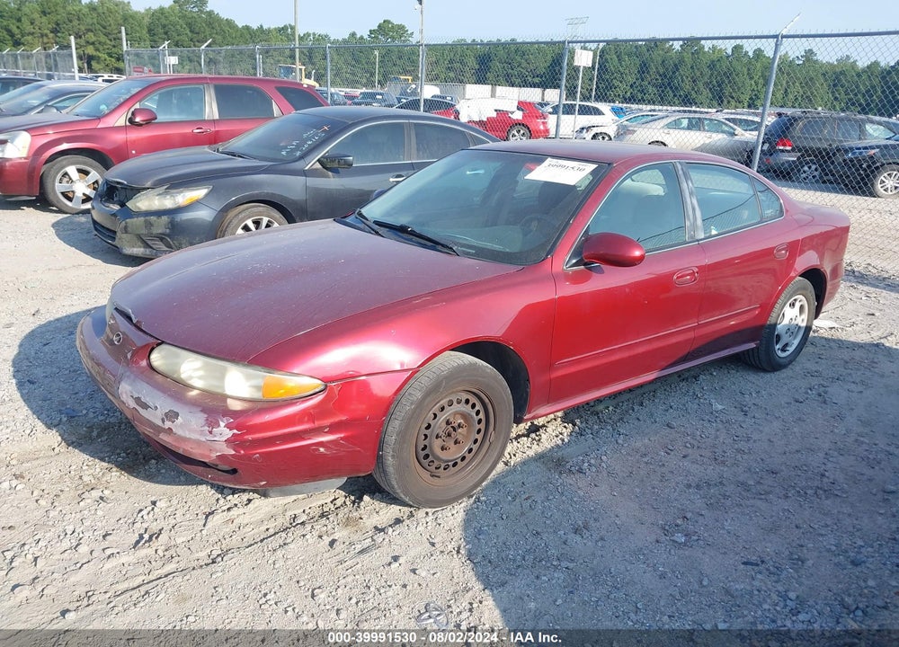 2001 OLDSMOBILE ALERO GL1 VIN: 1G3NL52T11C265950