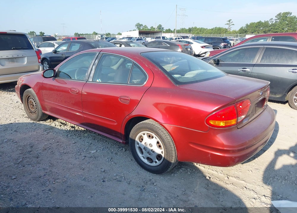 2001 OLDSMOBILE ALERO GL1 VIN: 1G3NL52T11C265950