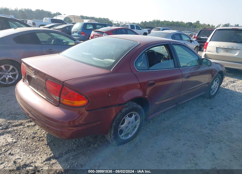 2001 OLDSMOBILE ALERO GL1 VIN: 1G3NL52T11C265950