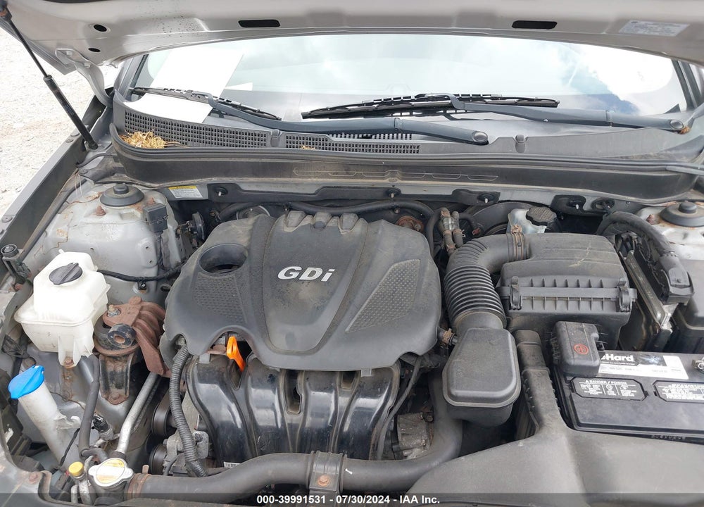 2011 HYUNDAI SONATA GLS VIN: 5NPEB4AC9BH174476
