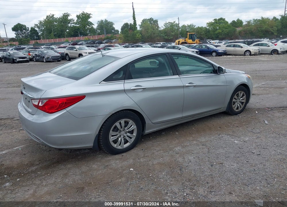 2011 HYUNDAI SONATA GLS VIN: 5NPEB4AC9BH174476