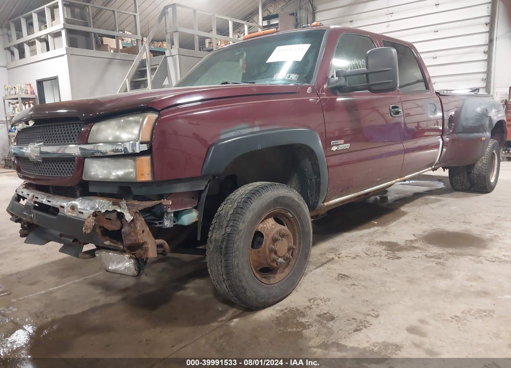 2003 CHEVROLET SILVERADO 3500 VIN: 1GCJK33123F240611