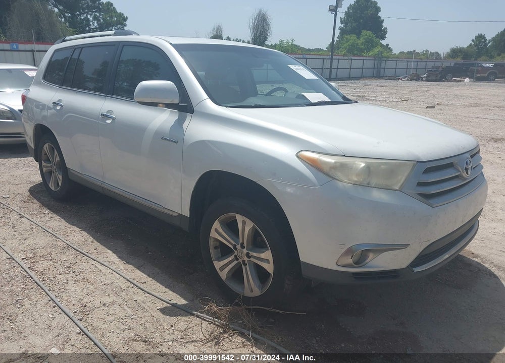2011 TOYOTA HIGHLANDER LIMITED V6 VIN: 5TDYK3EH9BS049601