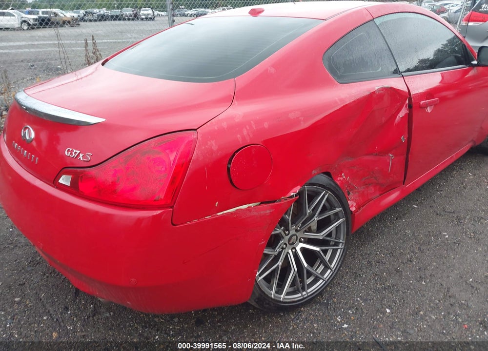 2012 INFINITI G37X VIN: JN1CV6EL9CM472721