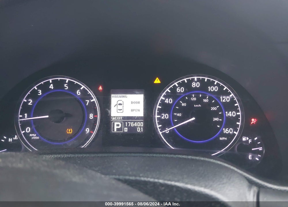 2012 INFINITI G37X VIN: JN1CV6EL9CM472721