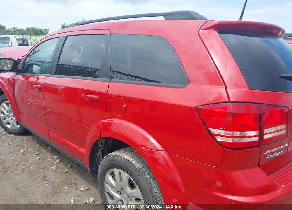 2018 DODGE JOURNEY SE VIN: 3C4PDCAB9JT531884