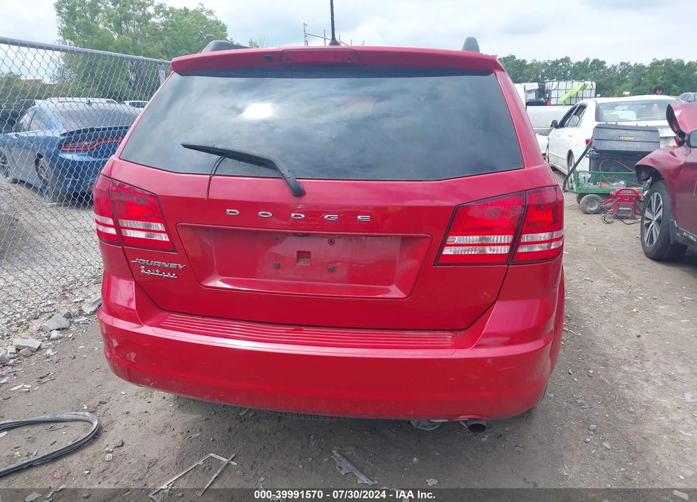 2018 DODGE JOURNEY SE VIN: 3C4PDCAB9JT531884