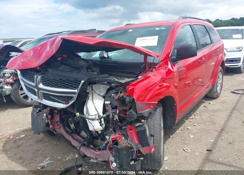 2018 DODGE JOURNEY SE VIN: 3C4PDCAB9JT531884