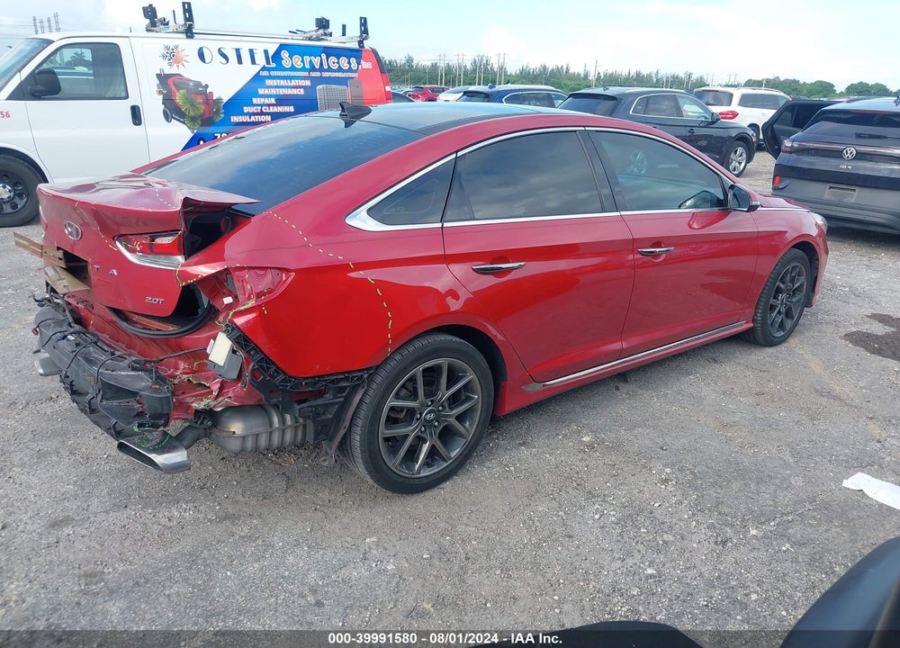 2018 HYUNDAI SONATA LIMITED 2.0T VIN: 5NPE34AB6JH716474