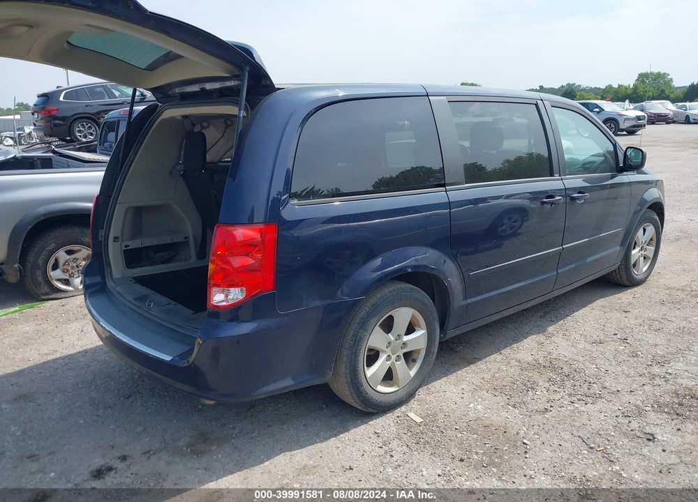 2013 DODGE GRAND CARAVAN VIN: 2C4RDGBG4DR703496
