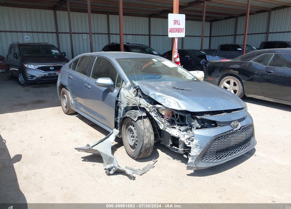 2021 TOYOTA COROLLA LE VIN: JTDEPMAE7MJ129579