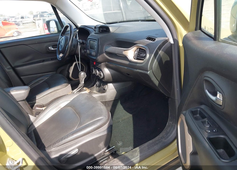 2015 JEEP RENEGADE LIMITED VIN: ZACCJBDT0FPB64399