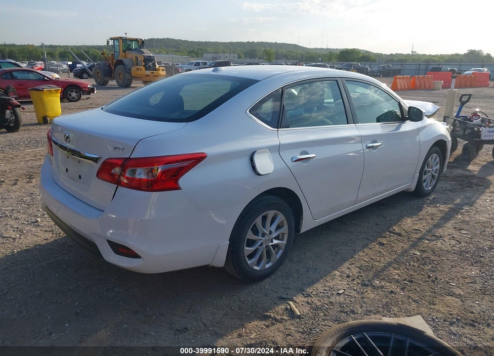 2019 NISSAN SENTRA SV VIN: 3N1AB7AP6KY262488
