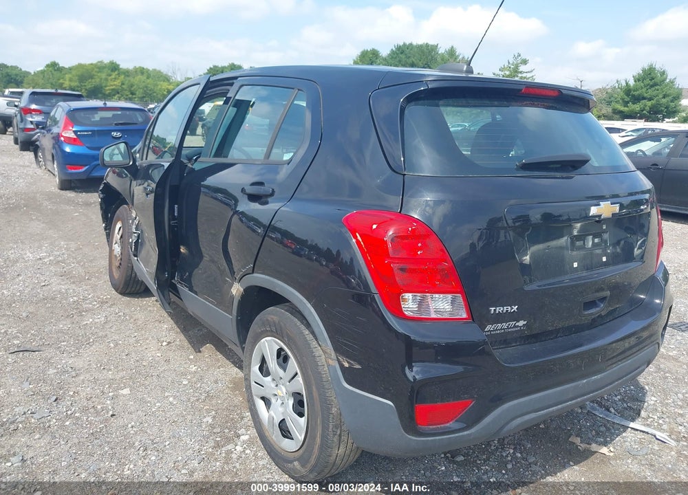 2017 CHEVROLET TRAX LS VIN: 3GNCJKSB7HL186632