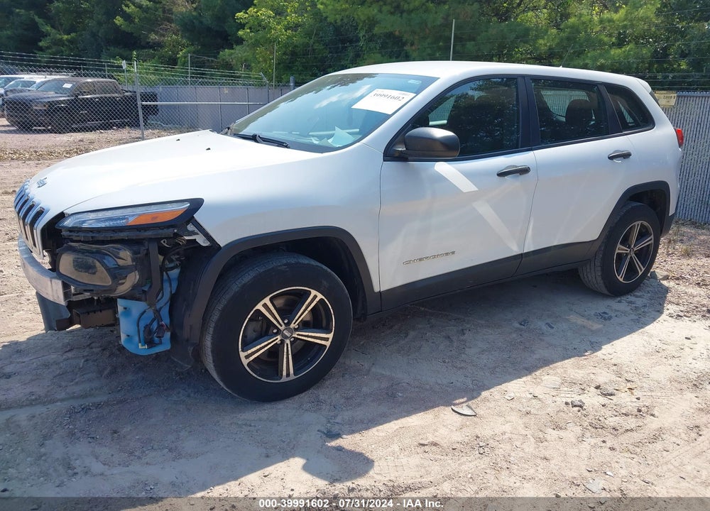 2014 JEEP CHEROKEE SPORT VIN: 1C4PJMABXEW317856