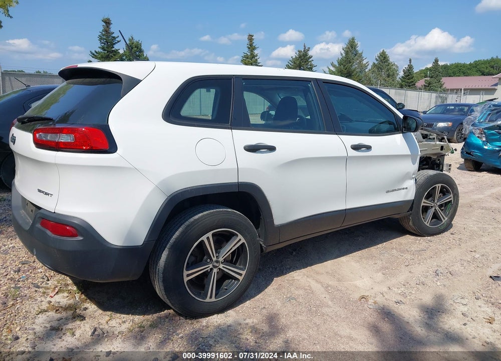 2014 JEEP CHEROKEE SPORT VIN: 1C4PJMABXEW317856