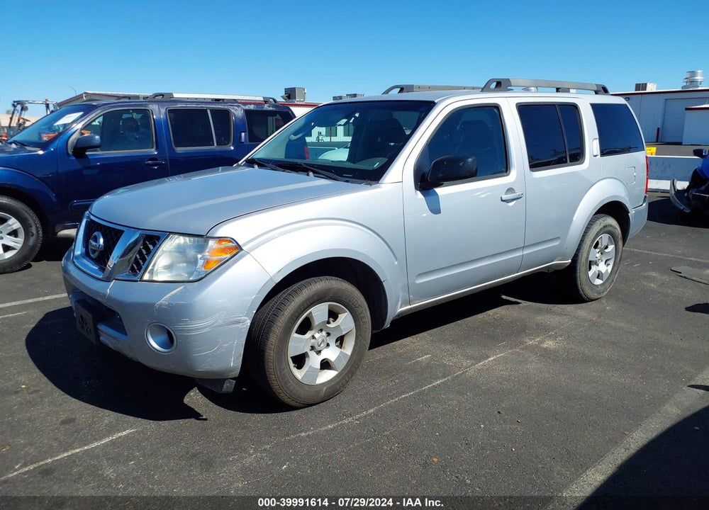 2011 NISSAN PATHFINDER S VIN: 5N1AR1NN4BC628337