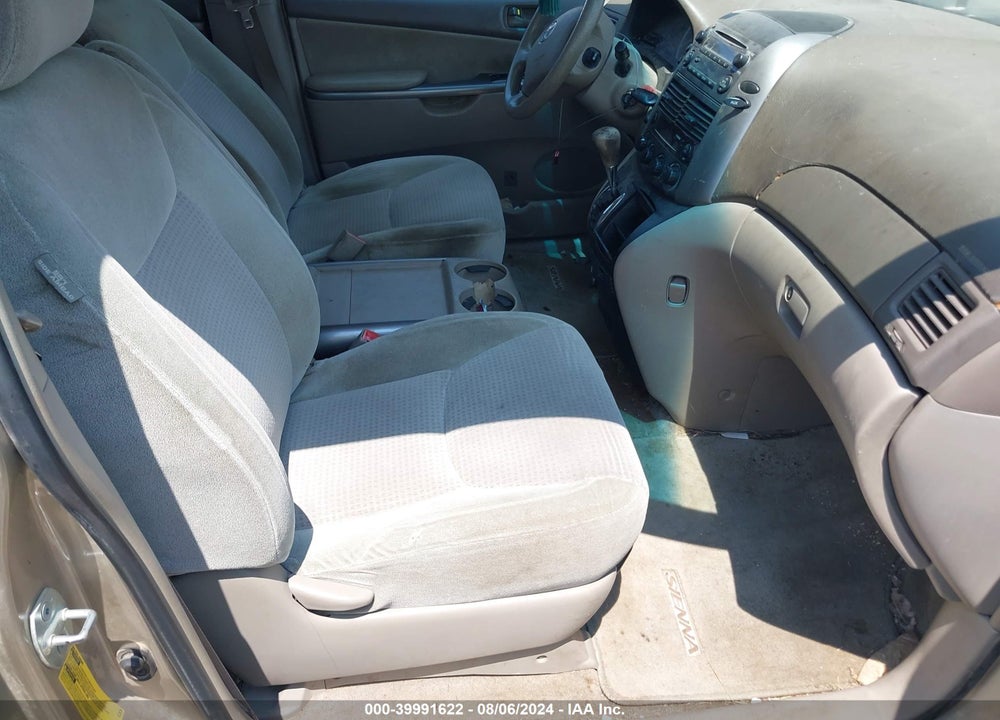 2007 TOYOTA SIENNA CE VIN: 5TDZK23C77S002791