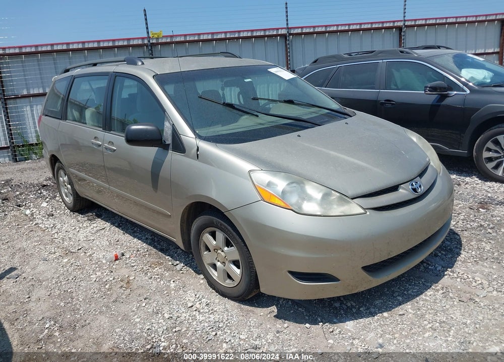 2007 TOYOTA SIENNA CE VIN: 5TDZK23C77S002791