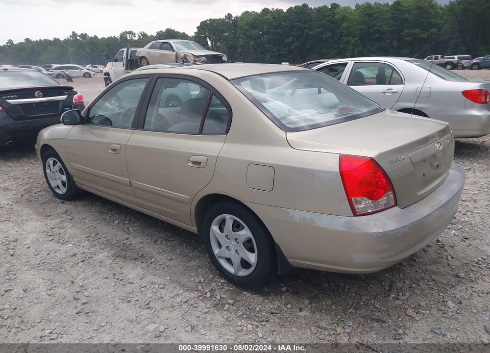 2005 HYUNDAI ELANTRA GLS/GT VIN: KMHDN46D45U049377