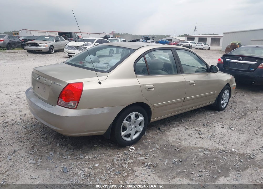 2005 HYUNDAI ELANTRA GLS/GT VIN: KMHDN46D45U049377