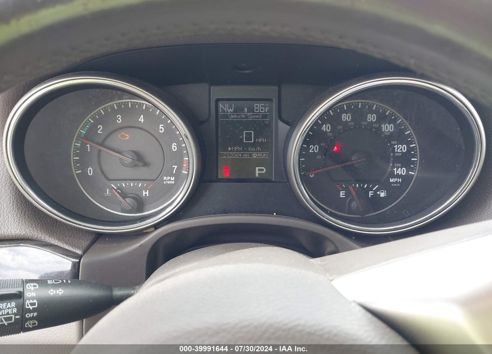 2011 JEEP GRAND CHEROKEE LAREDO VIN: 1J4RR4GG3BC504545