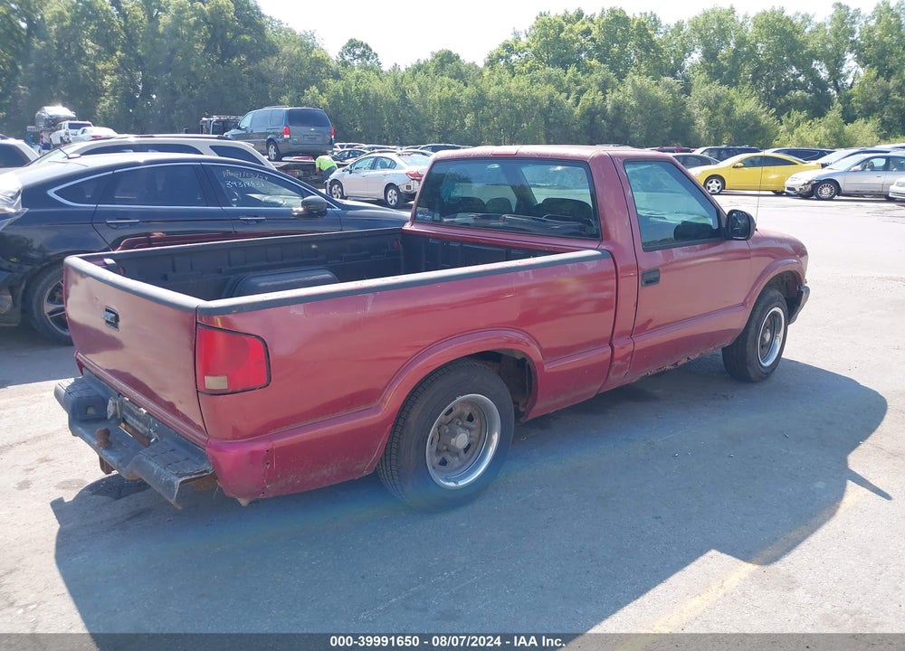 1995 CHEVROLET S TRUCK S10 VIN: 1GCCS1440S8204117