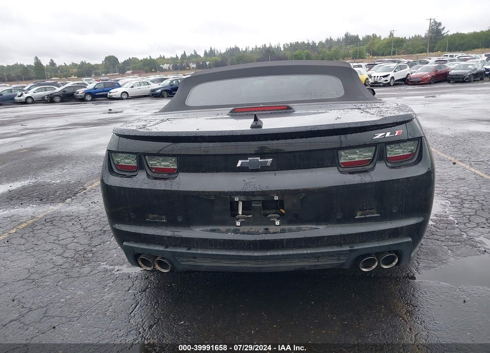 2013 CHEVROLET CAMARO ZL1 VIN: 2G1FL3DPXD9806071