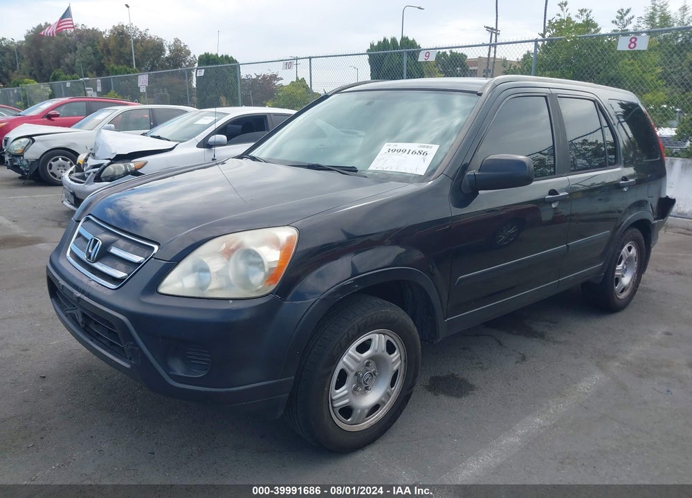 2005 HONDA CR-V LX VIN: JHLRD68595C004880