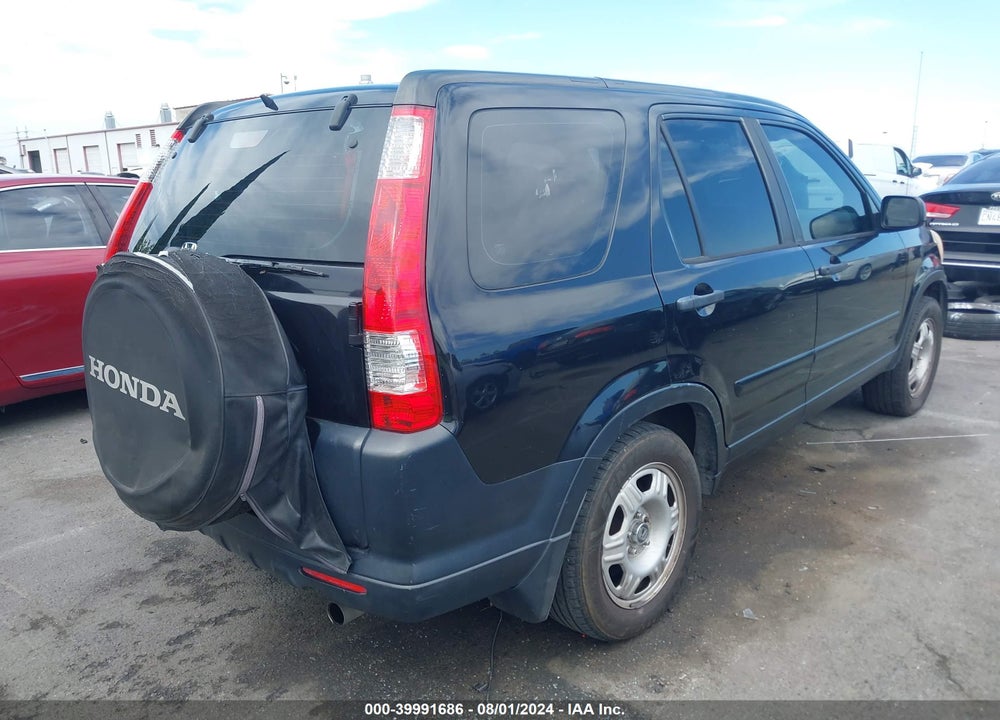 2005 HONDA CR-V LX VIN: JHLRD68595C004880