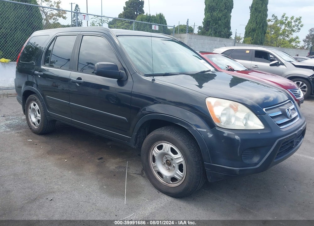 2005 HONDA CR-V LX VIN: JHLRD68595C004880
