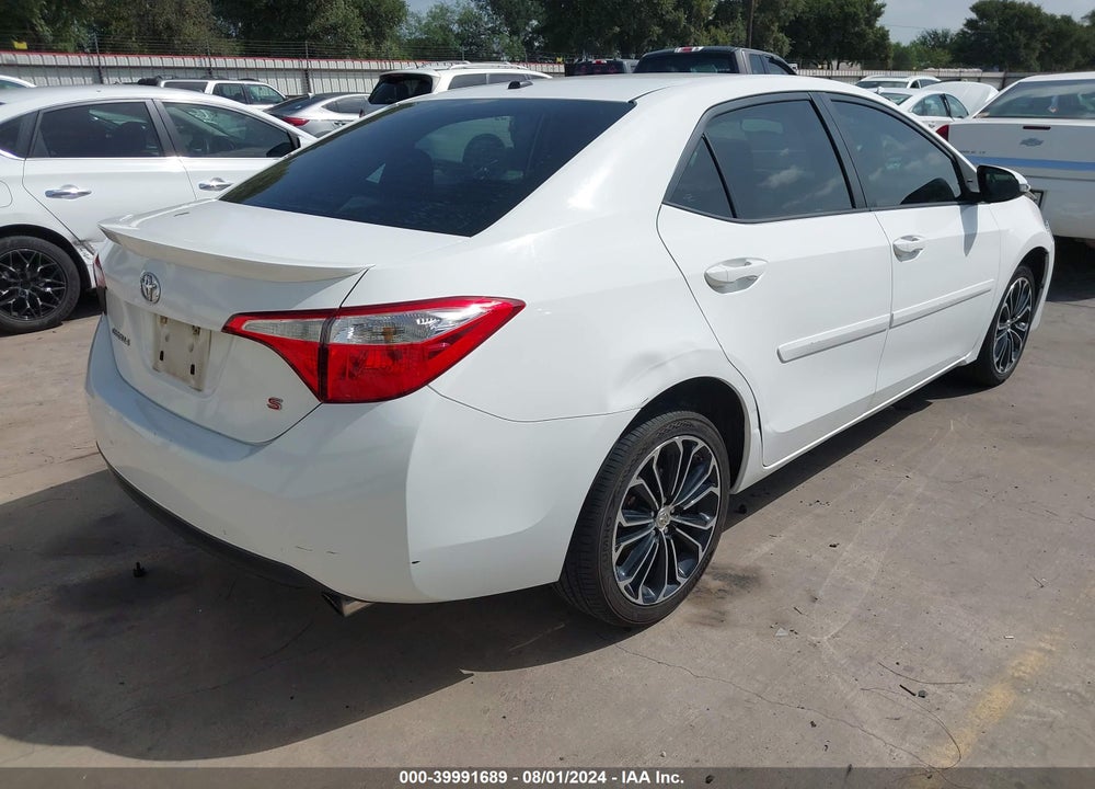 2014 TOYOTA COROLLA S PLUS VIN: 5YFBURHE2EP049540