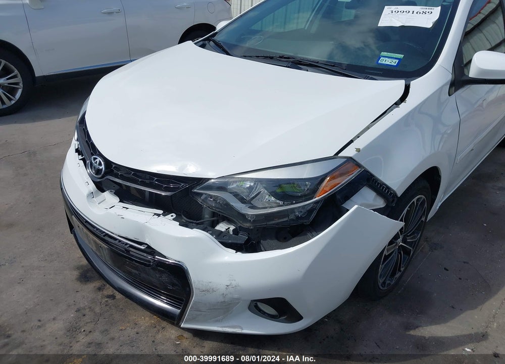 2014 TOYOTA COROLLA S PLUS VIN: 5YFBURHE2EP049540