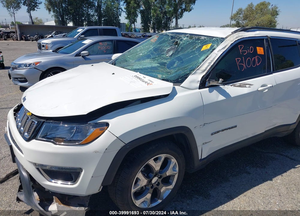 2021 JEEP COMPASS LIMITED FWD VIN: 3C4NJCCB0MT548560