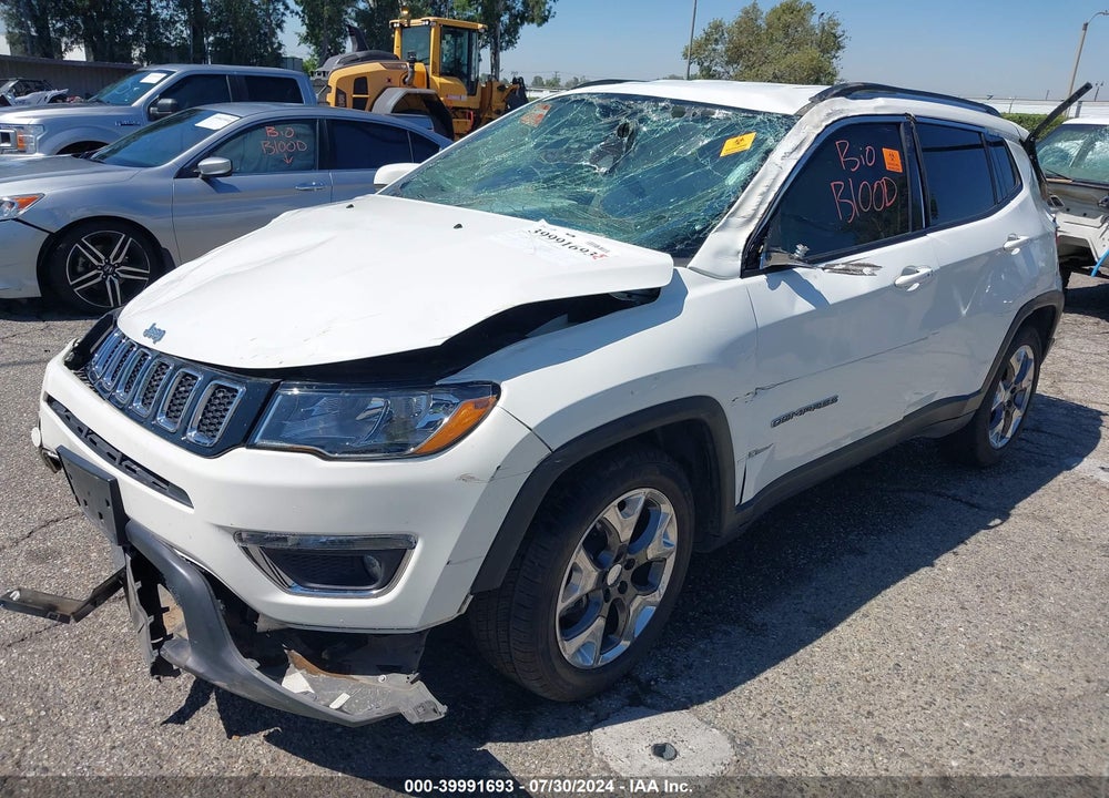 2021 JEEP COMPASS LIMITED FWD VIN: 3C4NJCCB0MT548560