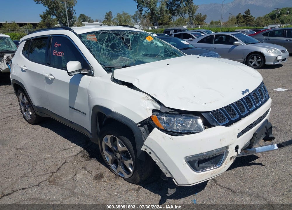 2021 JEEP COMPASS LIMITED FWD VIN: 3C4NJCCB0MT548560