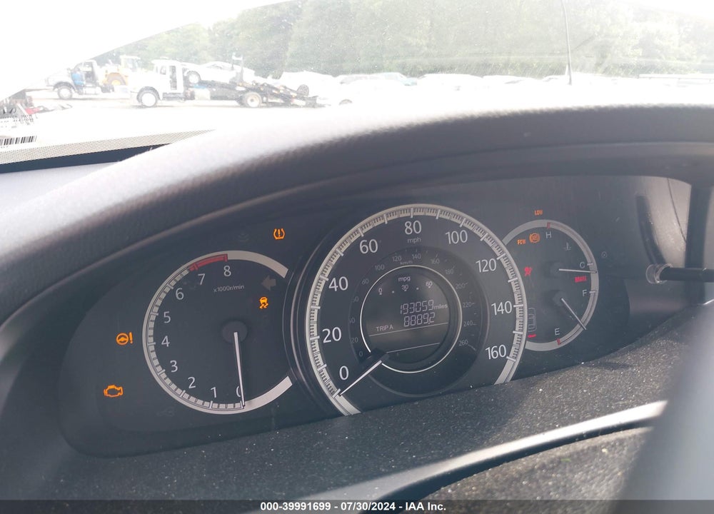2013 HONDA ACCORD EX-L VIN: 1HGCR2F81DA181610