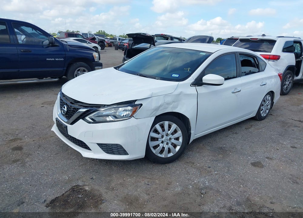 2016 NISSAN SENTRA S VIN: 3N1AB7AP7GY229667