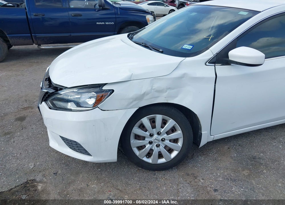 2016 NISSAN SENTRA S VIN: 3N1AB7AP7GY229667