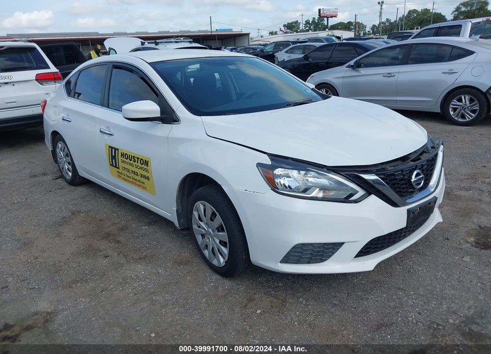 2016 NISSAN SENTRA S VIN: 3N1AB7AP7GY229667