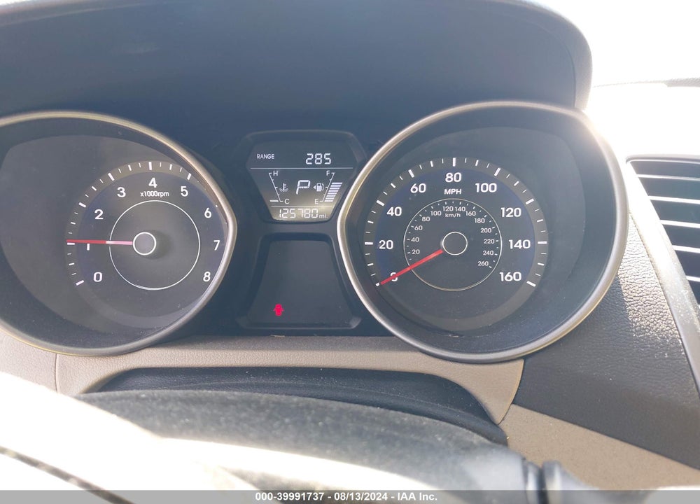 2014 HYUNDAI ELANTRA SE VIN: 5NPDH4AE8EH491357