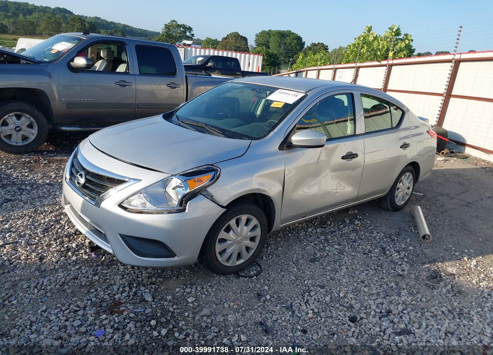 2019 NISSAN VERSA 1.6 S+ VIN: 3N1CN7AP9KL813025