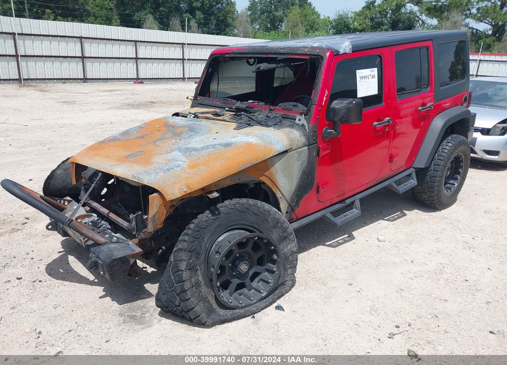 2016 JEEP WRANGLER UNLIMITED SPORT VIN: 1C4BJWDG8GL143075