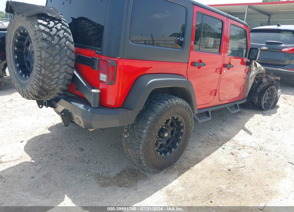 2016 JEEP WRANGLER UNLIMITED SPORT VIN: 1C4BJWDG8GL143075