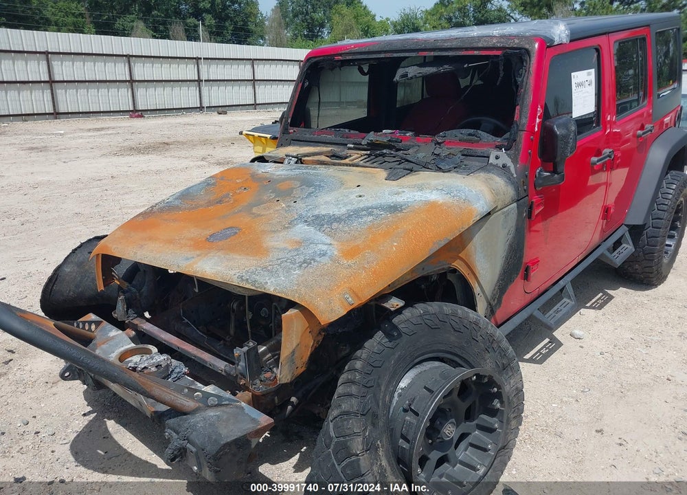 2016 JEEP WRANGLER UNLIMITED SPORT VIN: 1C4BJWDG8GL143075