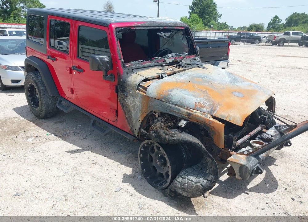 2016 JEEP WRANGLER UNLIMITED SPORT VIN: 1C4BJWDG8GL143075